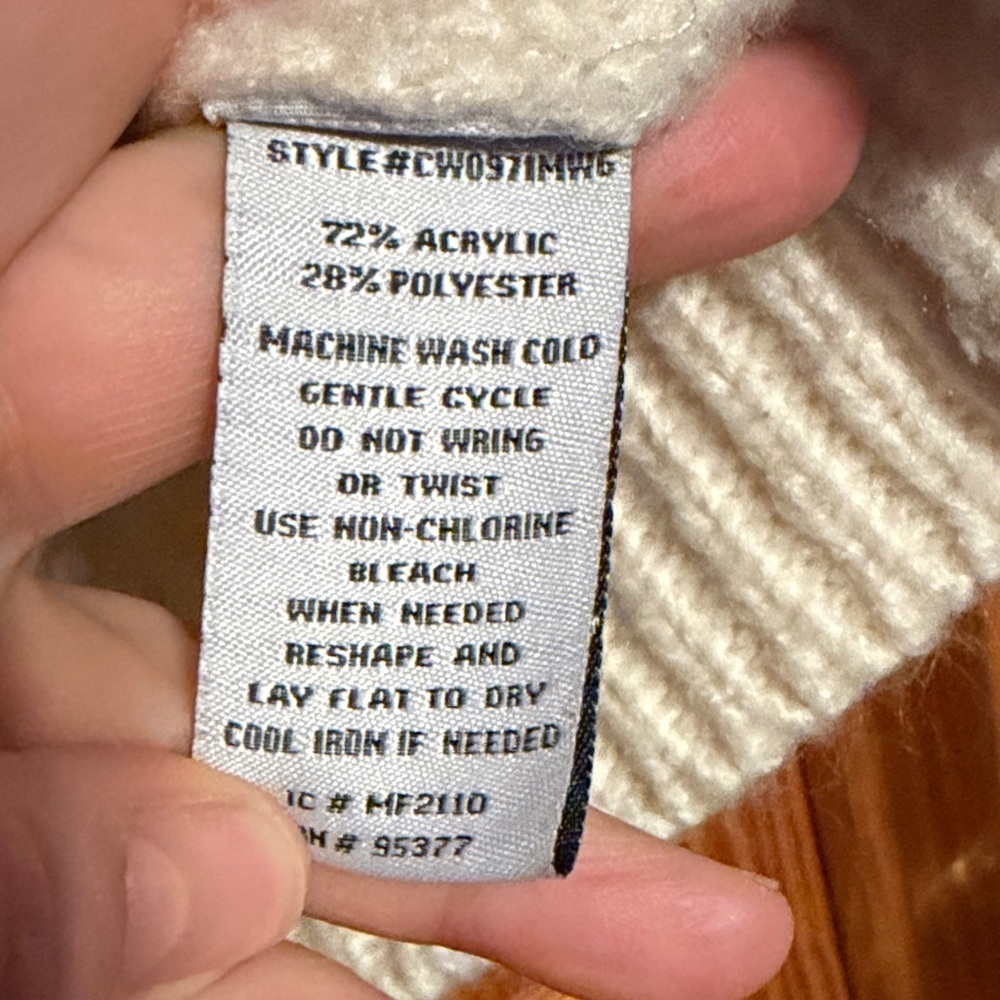 Sanctuary Cream Cable Knit Sweater - Picture 5 of 10